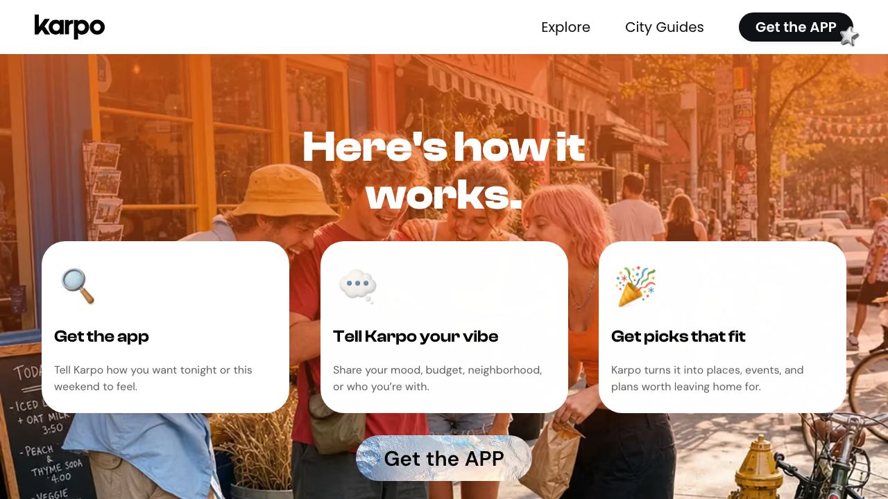 Karpo website screenshot