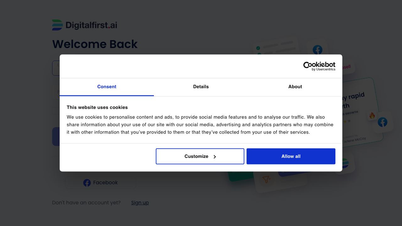 Digital First AI 网站截图