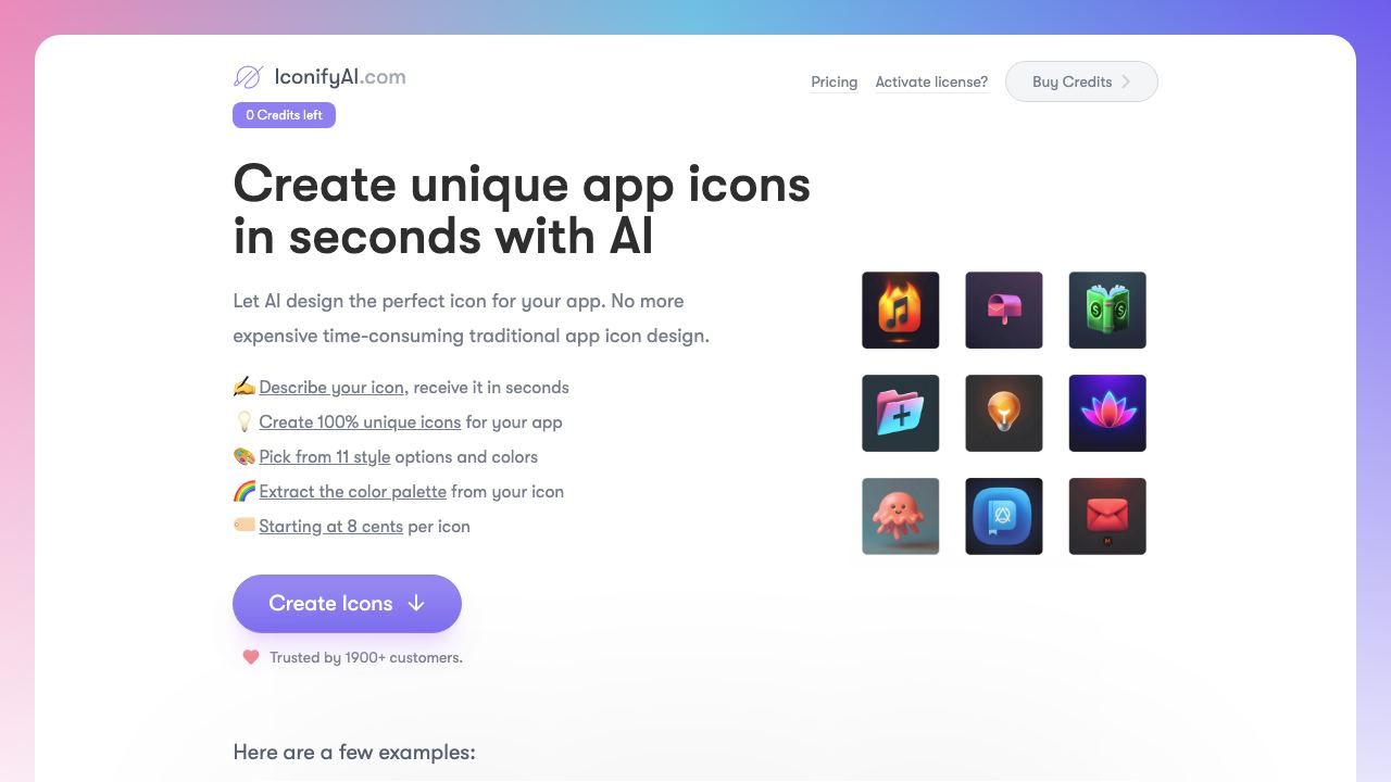 iconifyai.com website screenshot