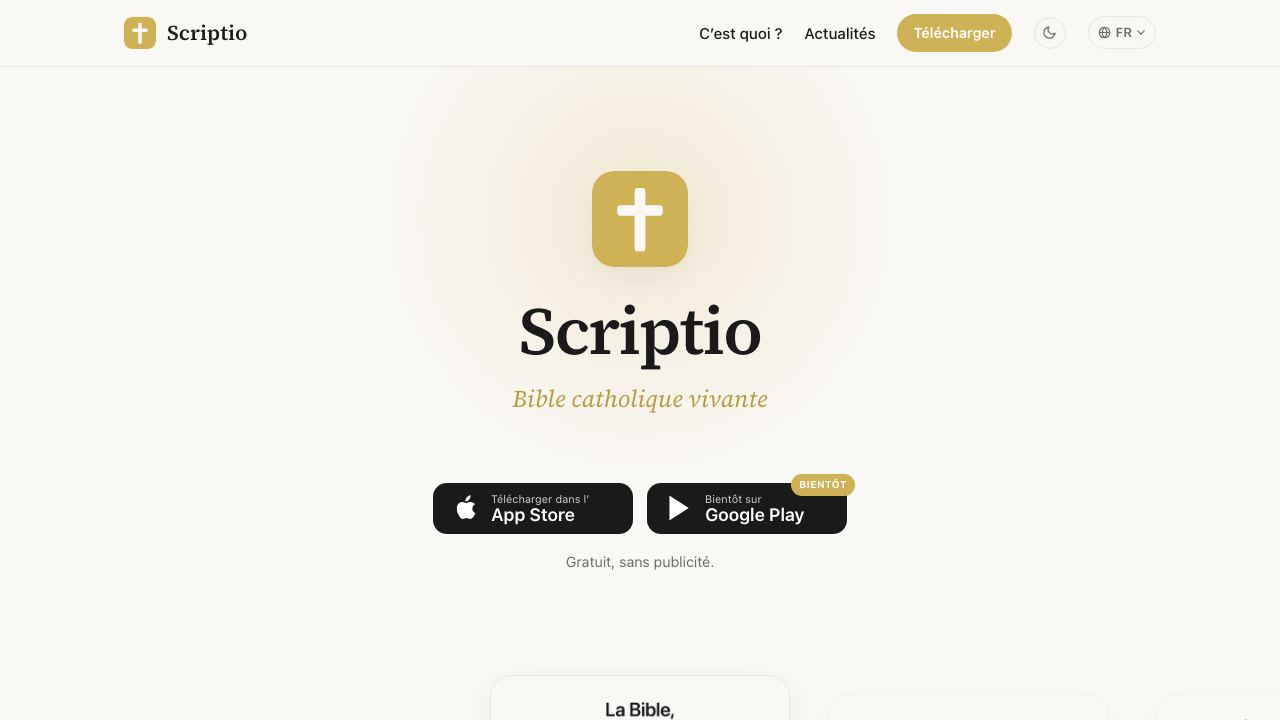Scriptio AI 网站截图