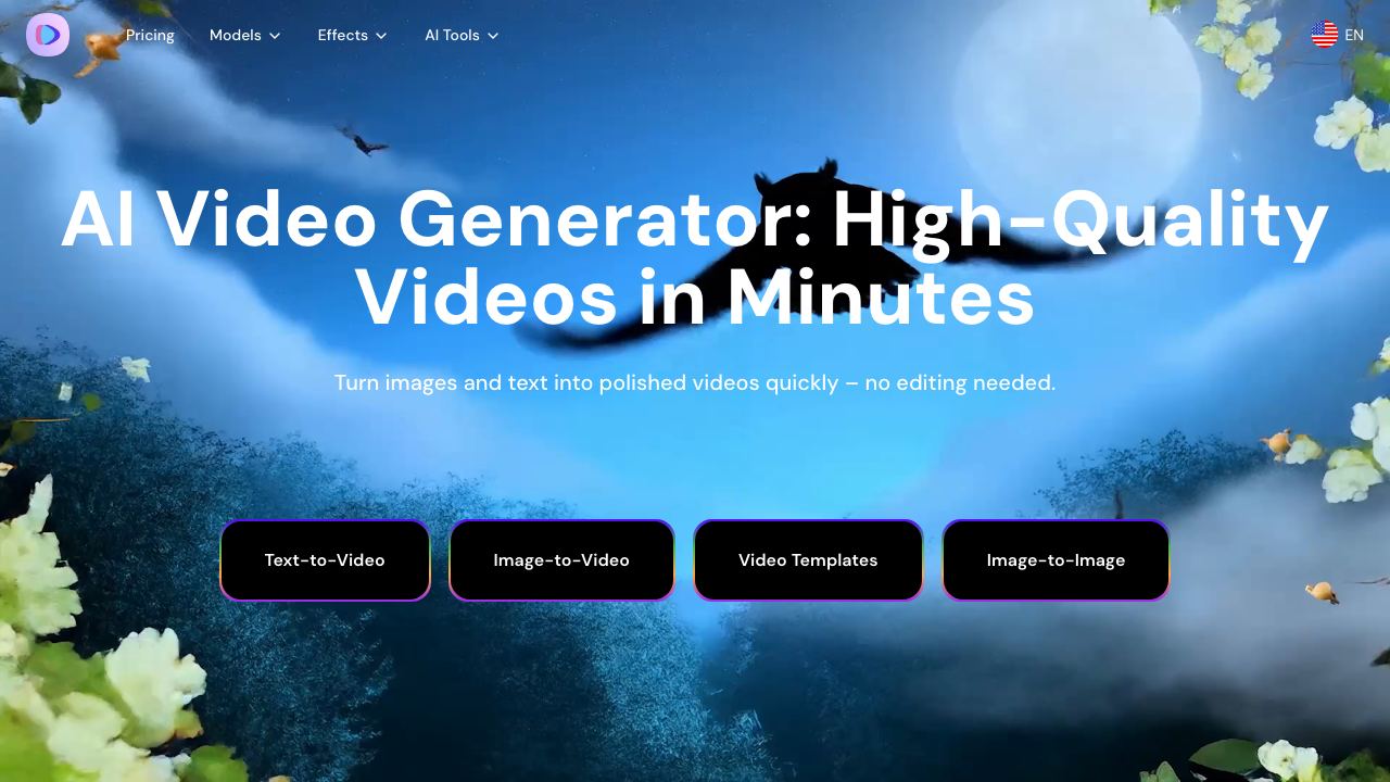 Image-to-Video Maker 网站截图