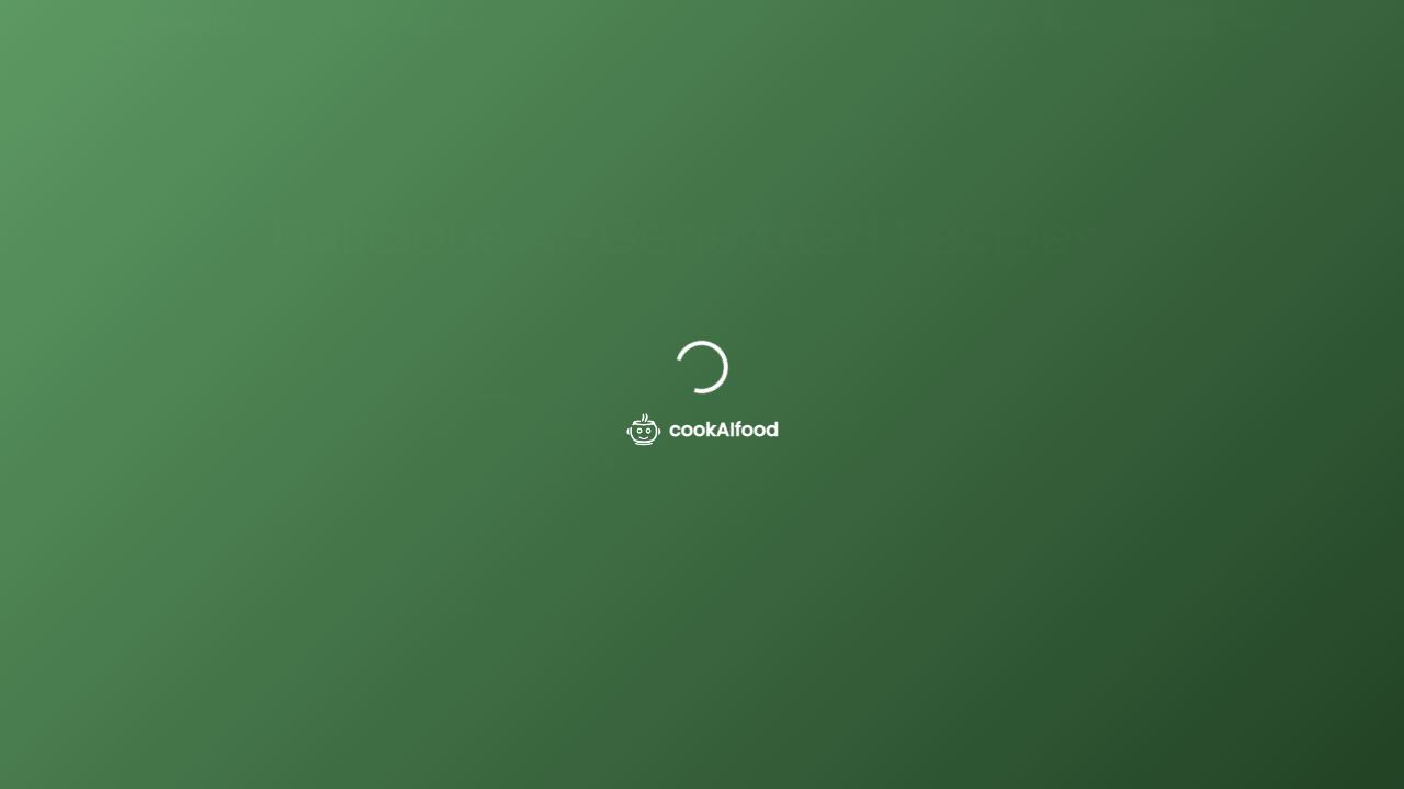 cookAIfood 网站截图