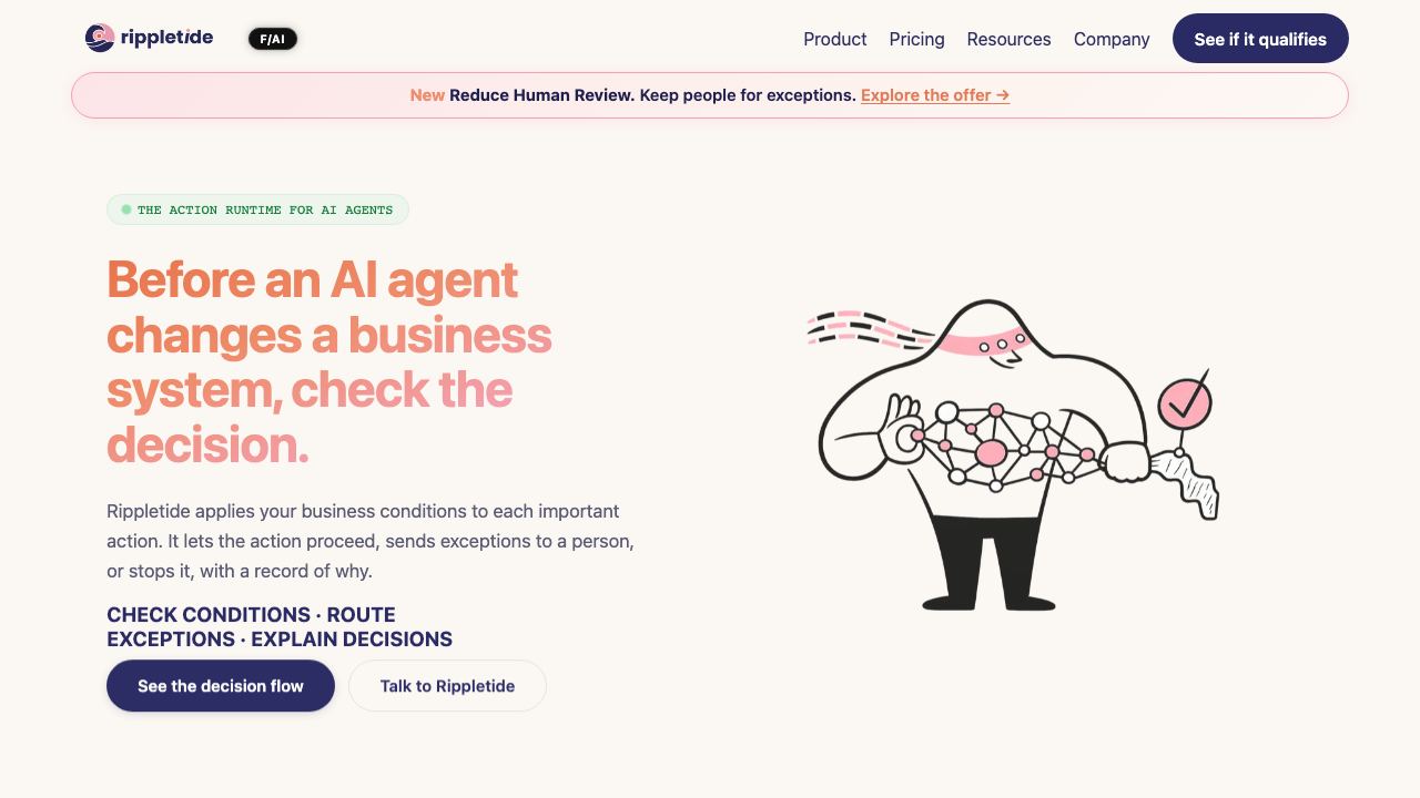 Rippletide website screenshot