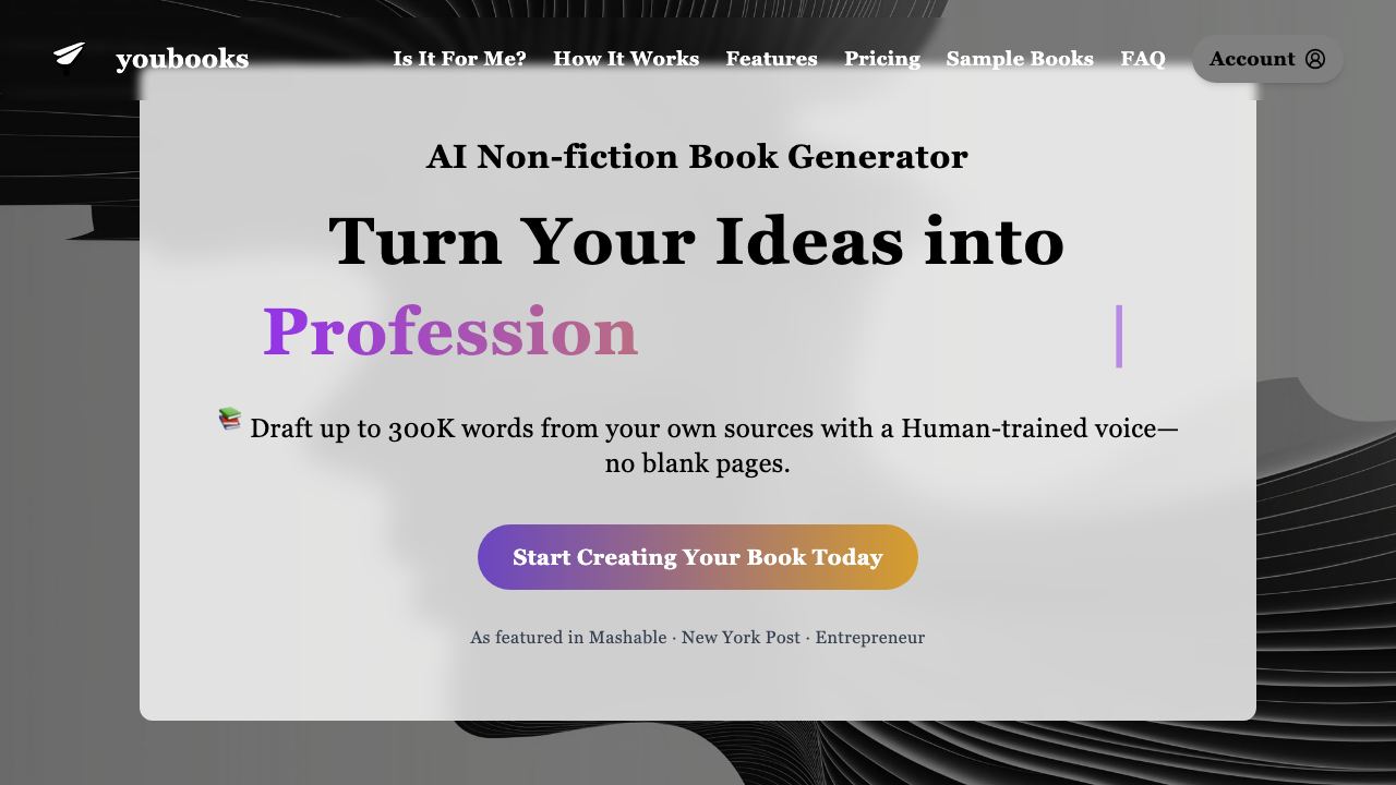Youbooks 网站截图