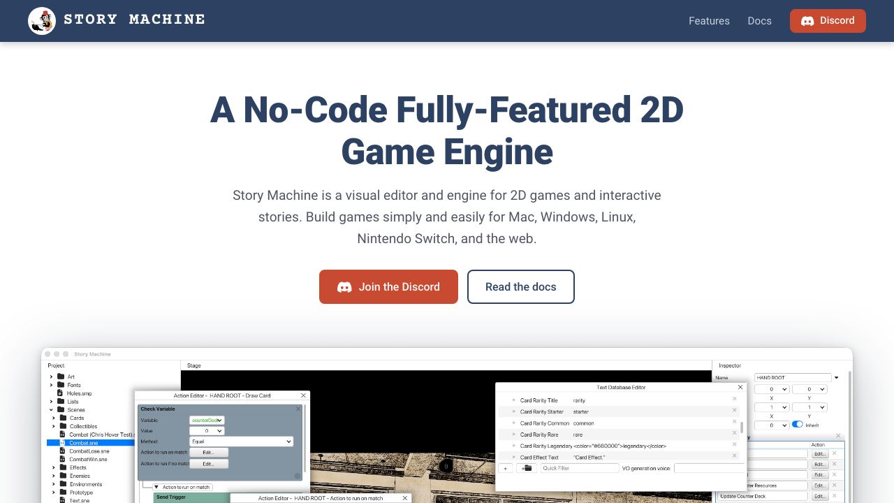 Story Machine 网站截图
