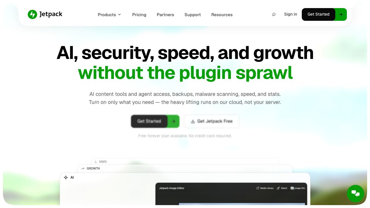 Jetpack AI Assistant 网站截图