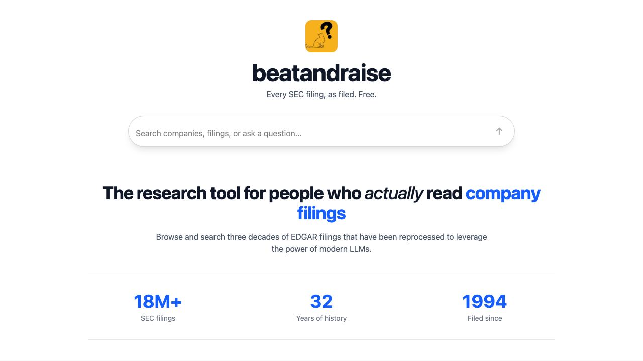BeatandRaise.com 网站截图