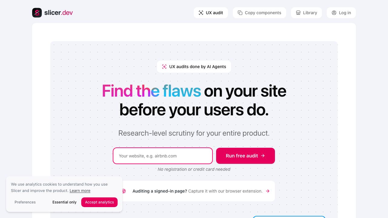 Slicer 网站截图