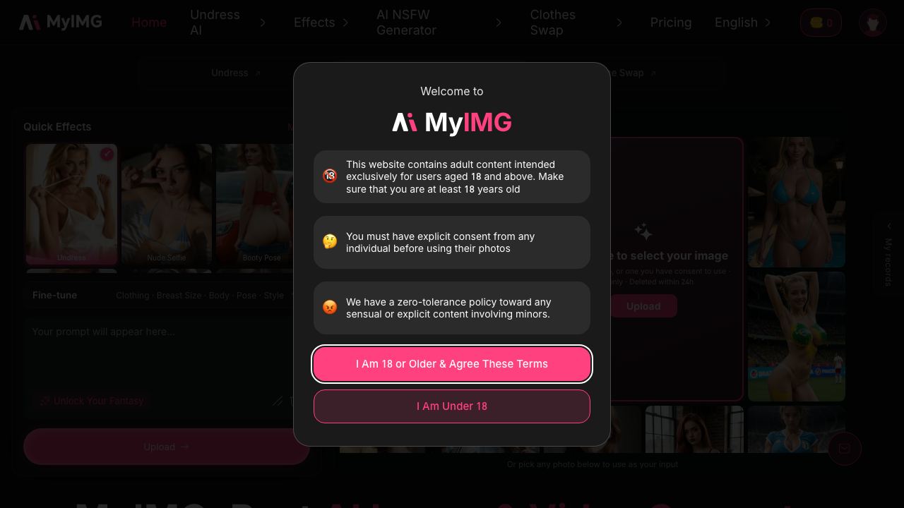 myimg.ai website screenshot