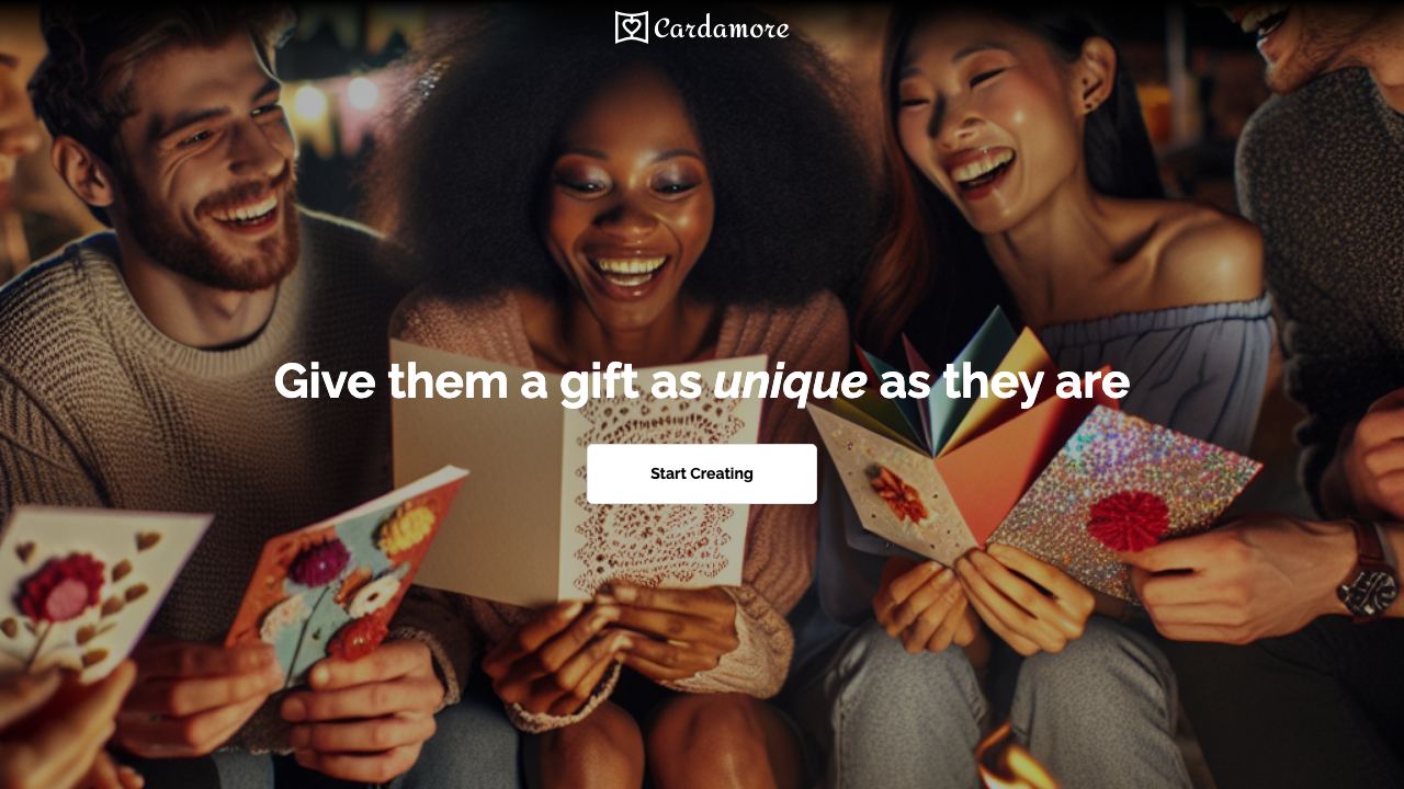 Cardamore AI 网站截图