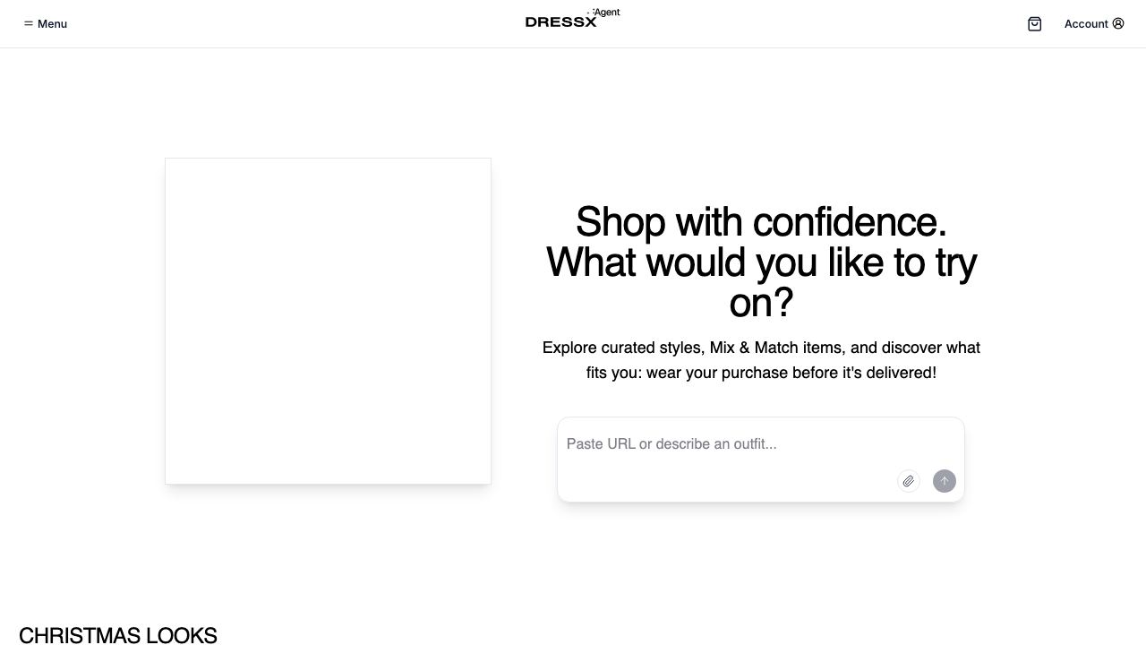 DRESSX.ME 网站截图