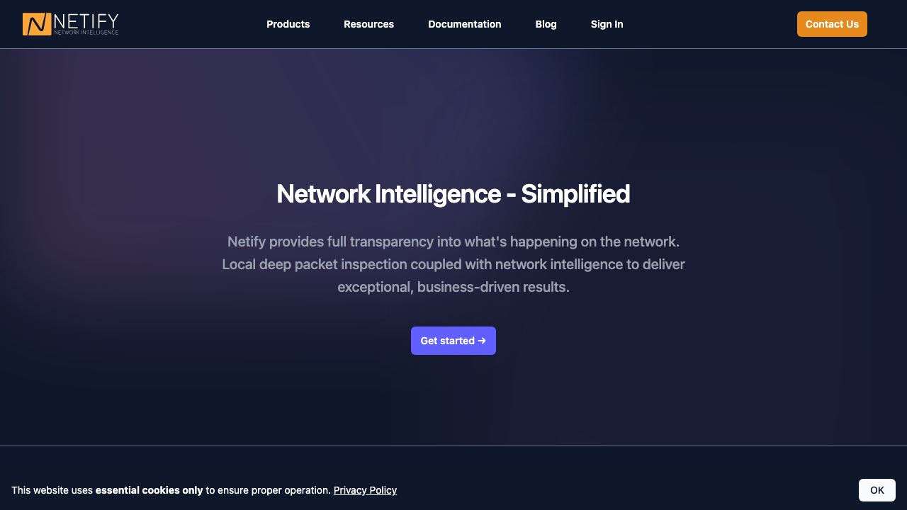 netify.ai website screenshot