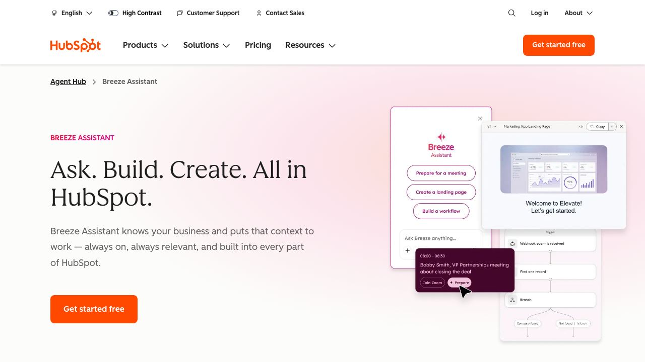 ChatSpot 网站截图