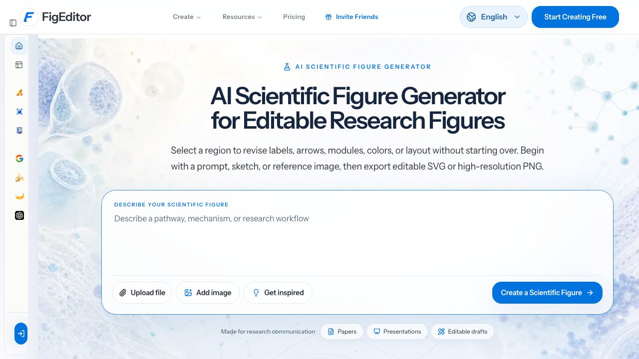 FigEditor website screenshot