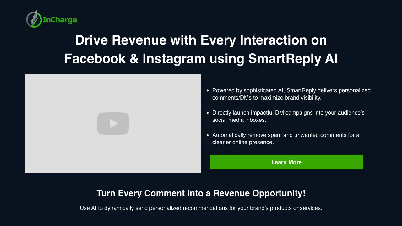 SmartReply AI 网站截图