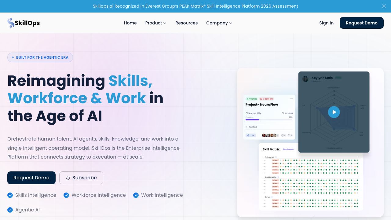 skillops website screenshot