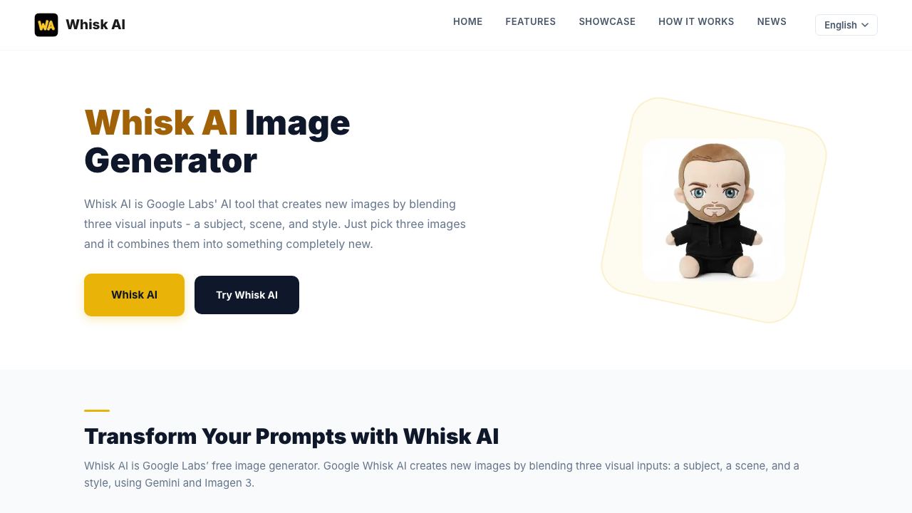 Whisk Ai - 1 网站截图