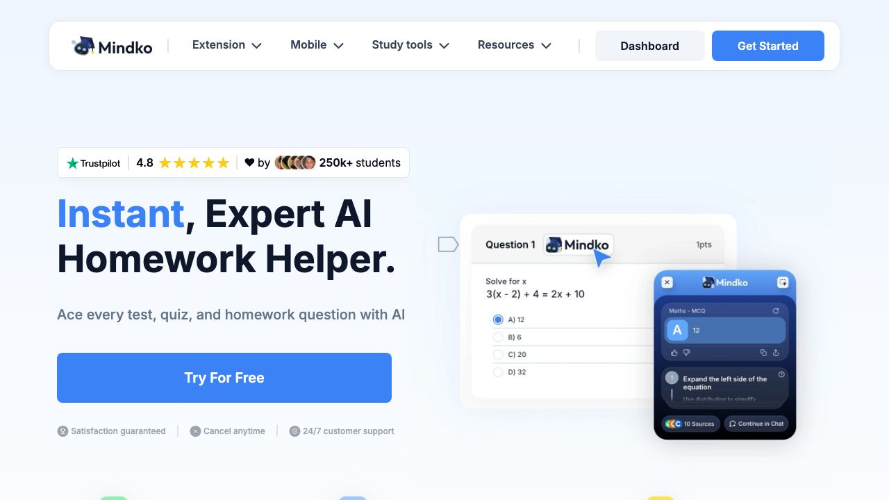 College Tools website screenshot