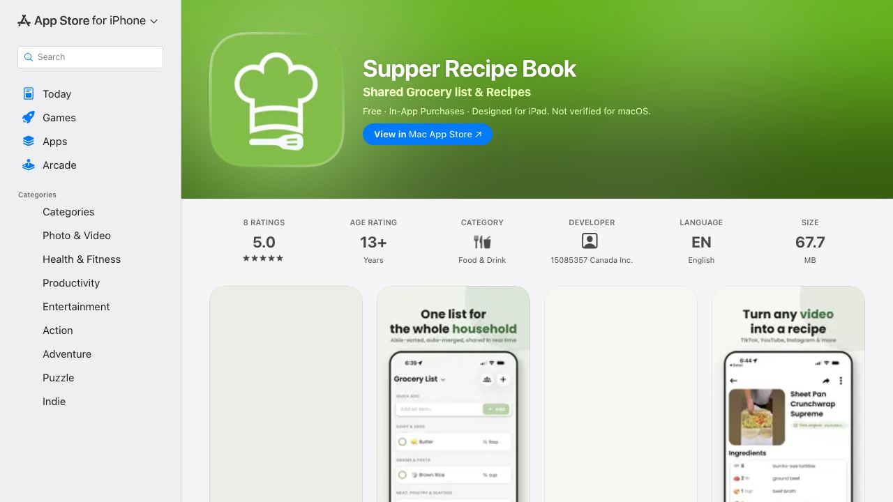 Smart Chef AI 网站截图
