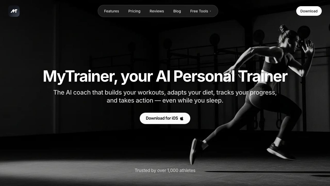 TrainCoach 网站截图