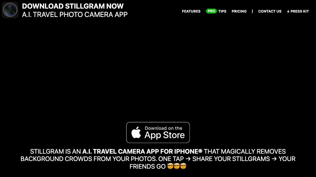 Stillgram 网站截图