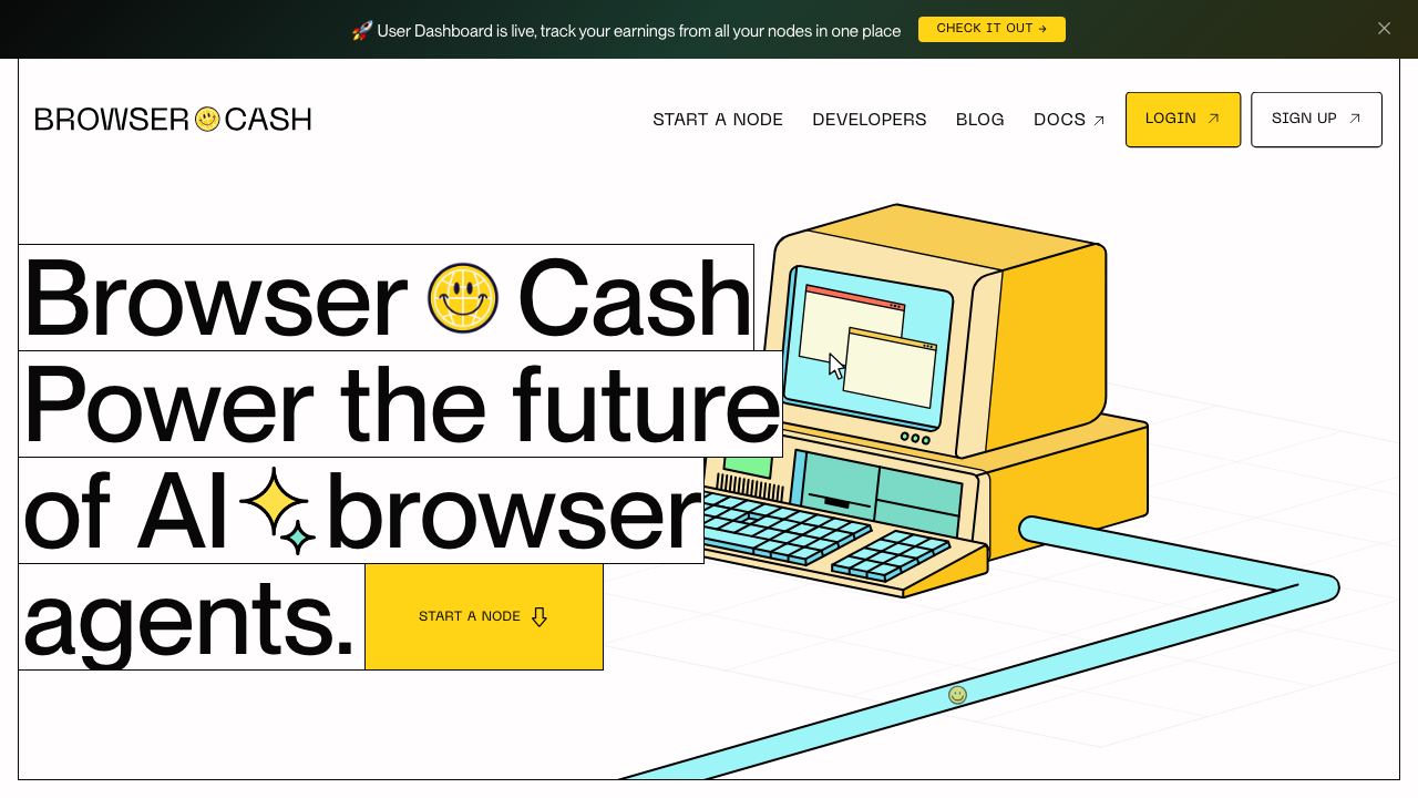 Browser Cash 网站截图