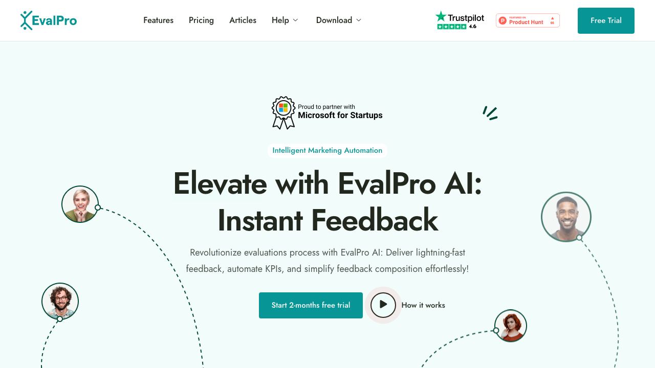 EvalPro.ai 网站截图