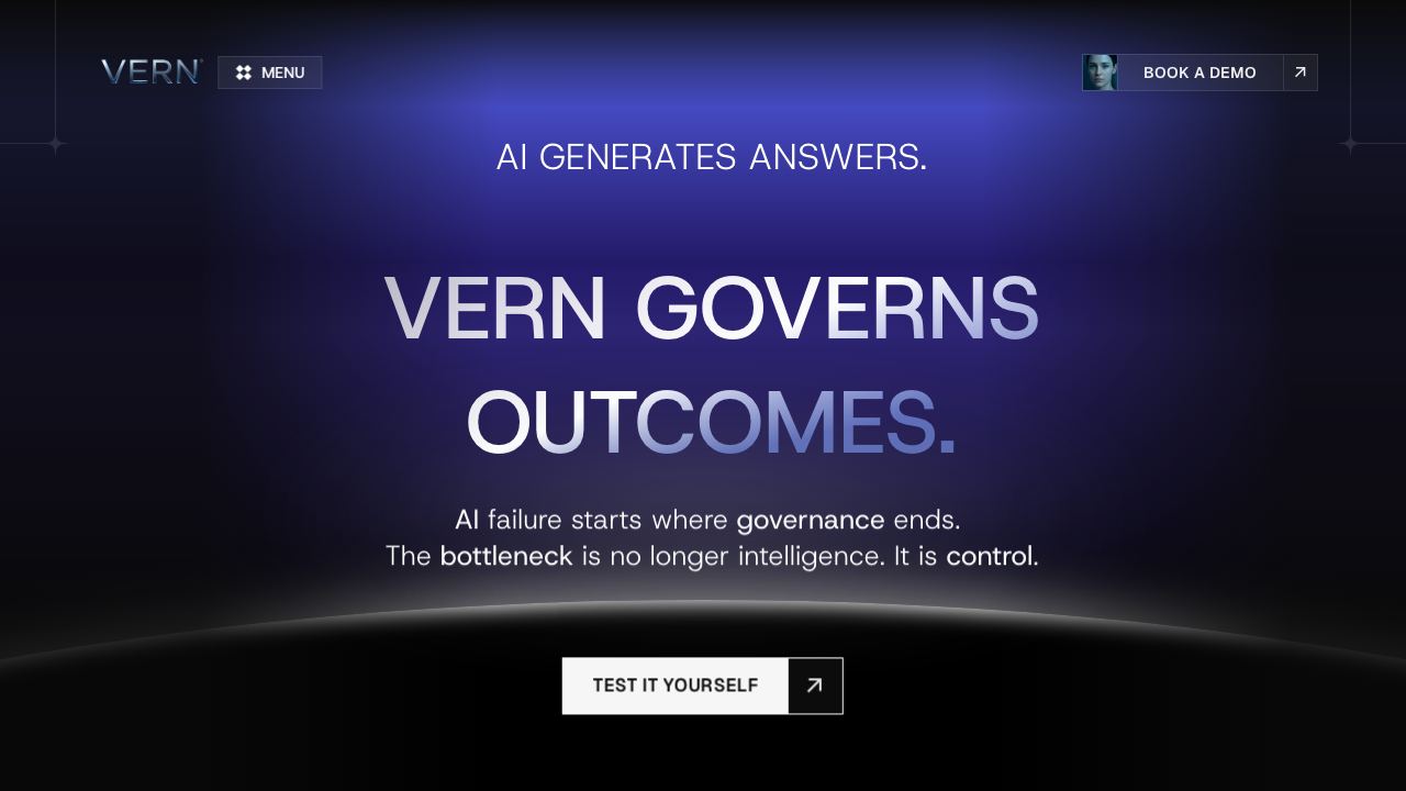 VERN AI 网站截图