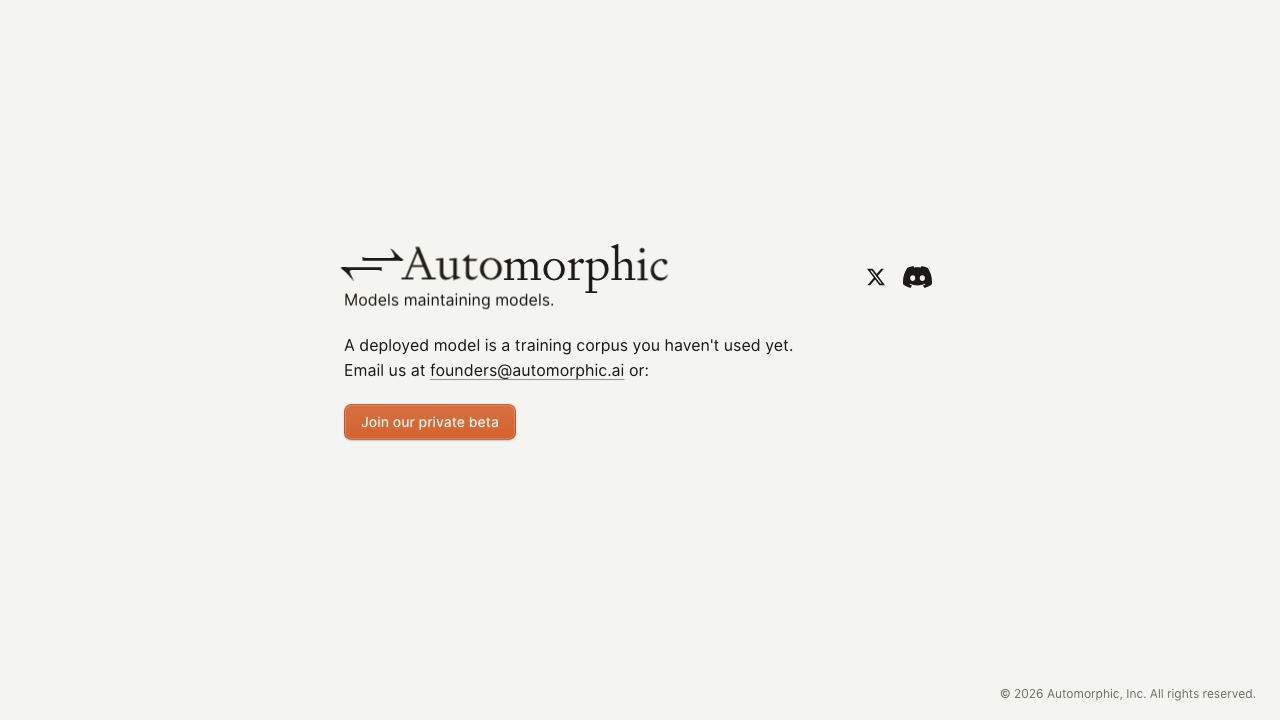 Automorphic 网站截图
