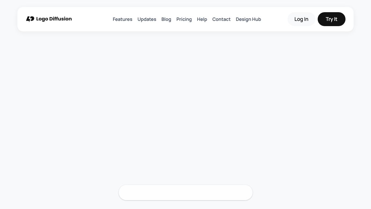 Logo Diffusion 网站截图