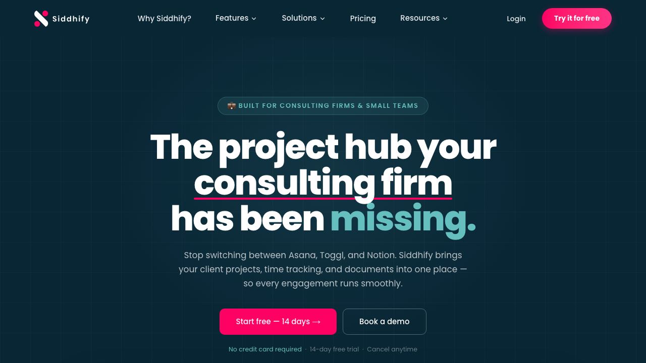 Siddhify website screenshot