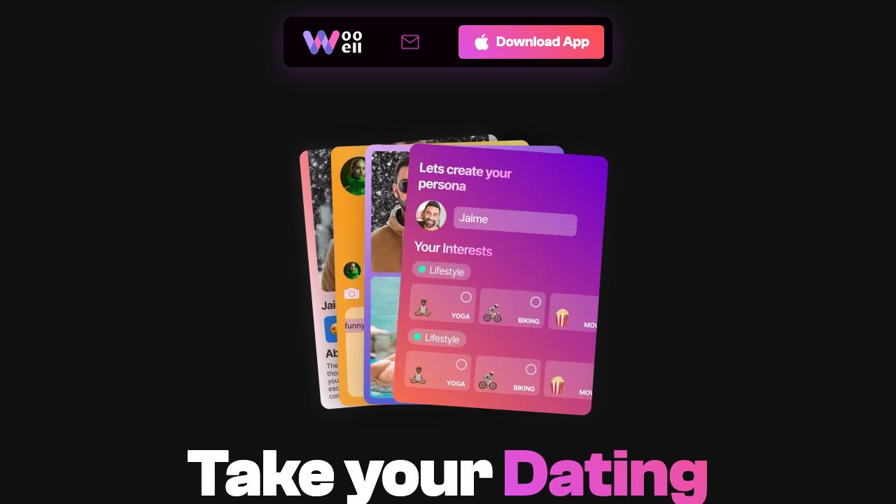 WooWell 网站截图