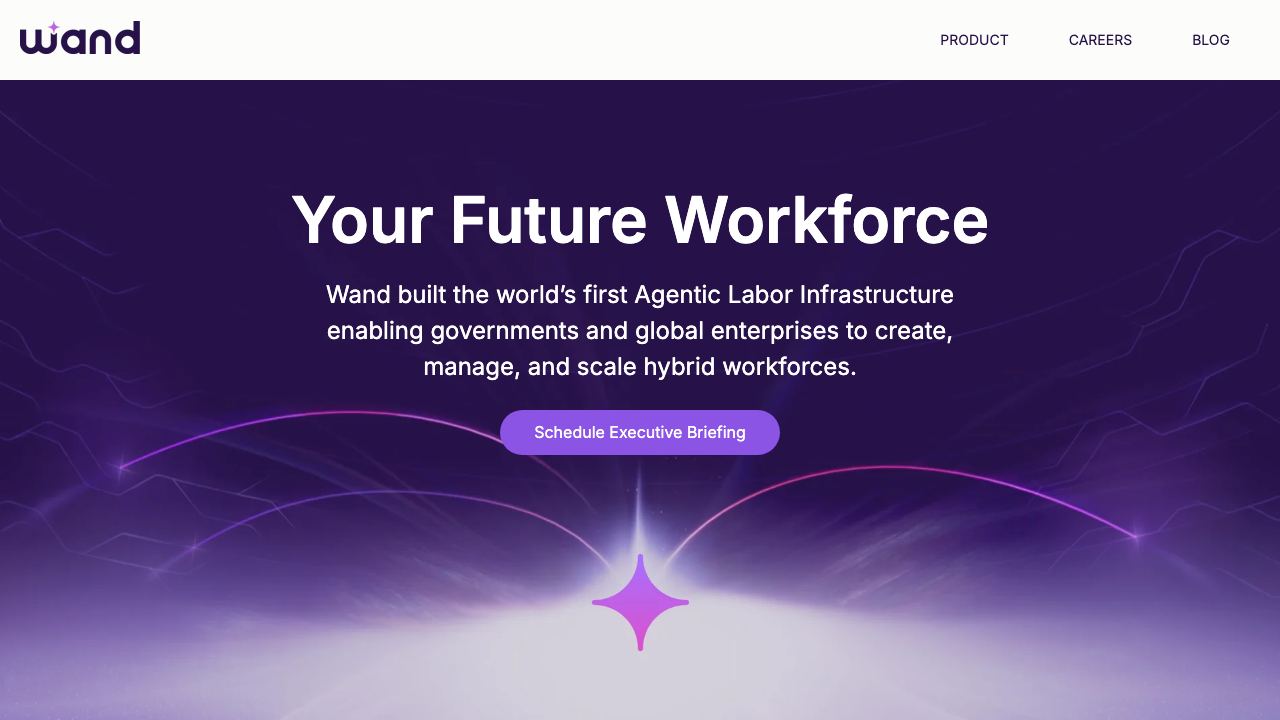 Wand AI website screenshot