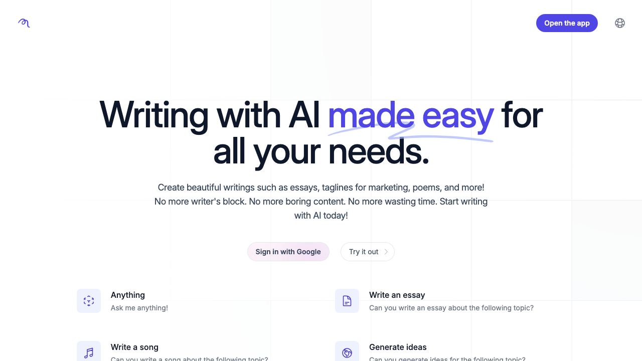 RubgyGPT.ai 网站截图