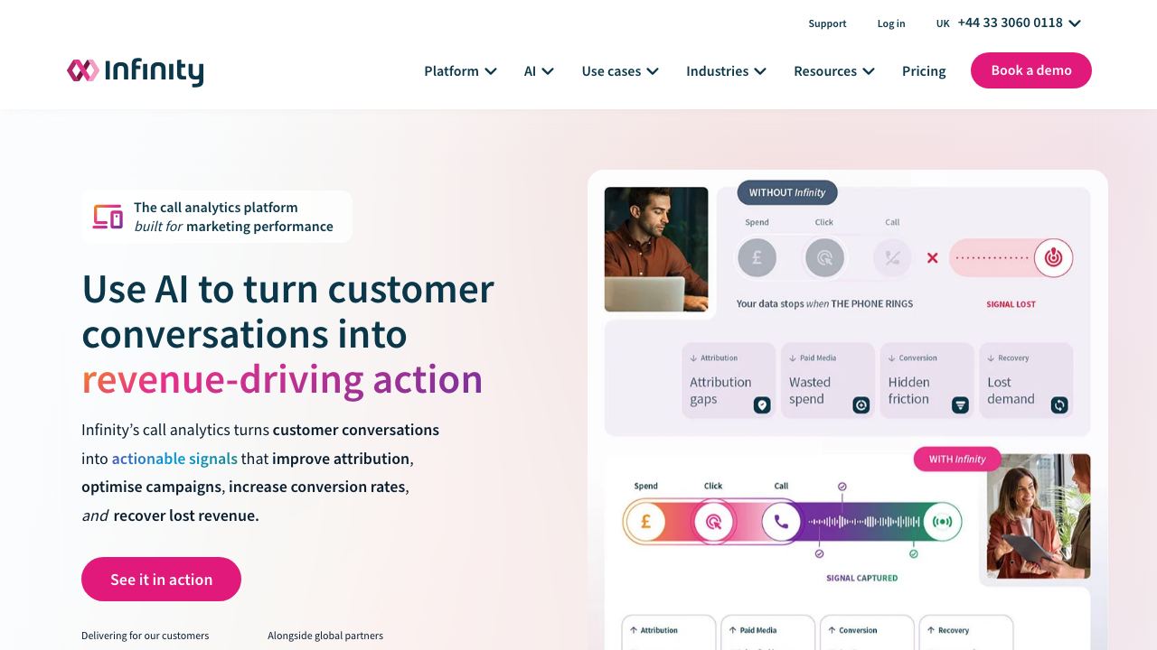 infinitycloud.com website screenshot