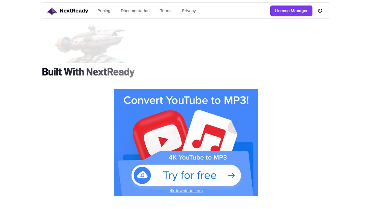 NextReady 网站截图