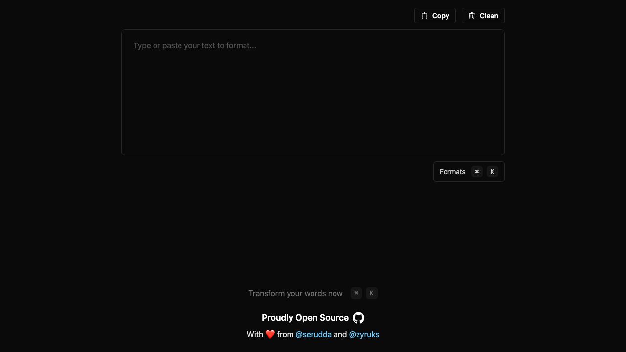 Text Snap website screenshot