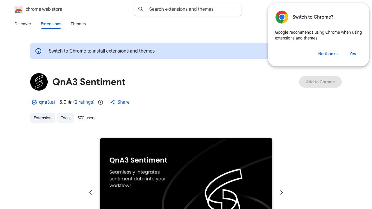 QnA3 Sentiment 网站截图