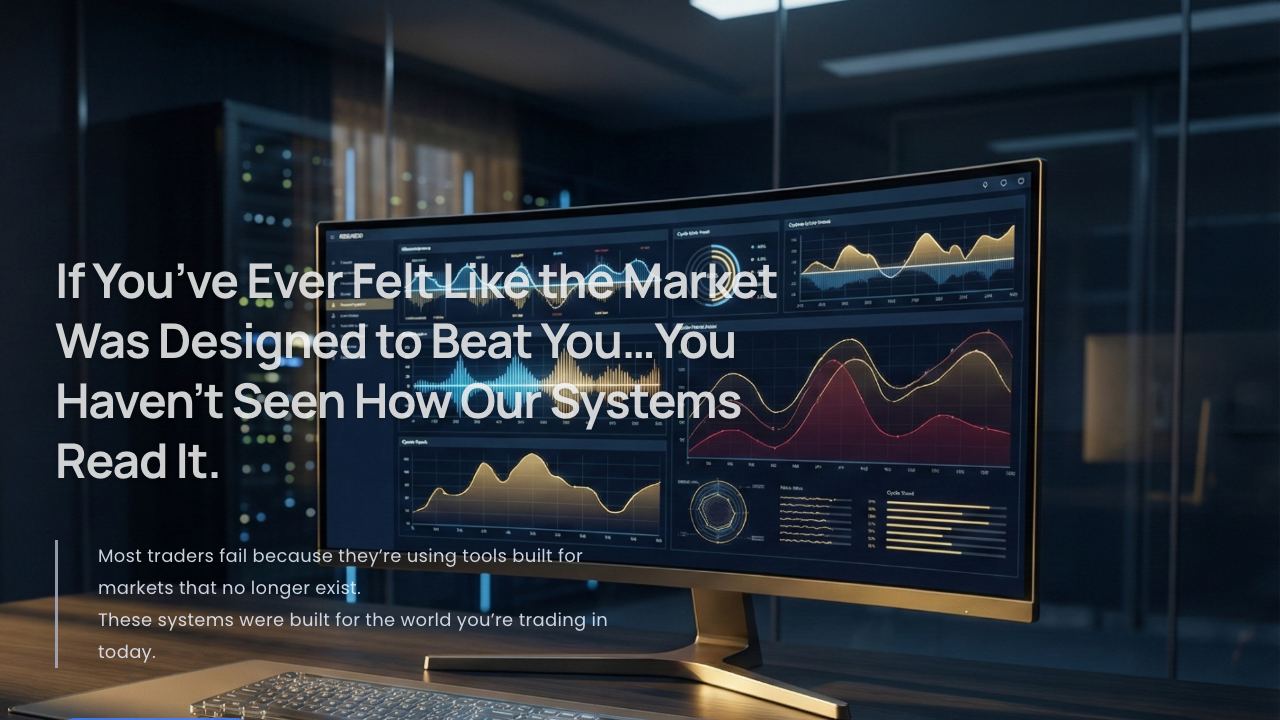 The Algo Trader 网站截图