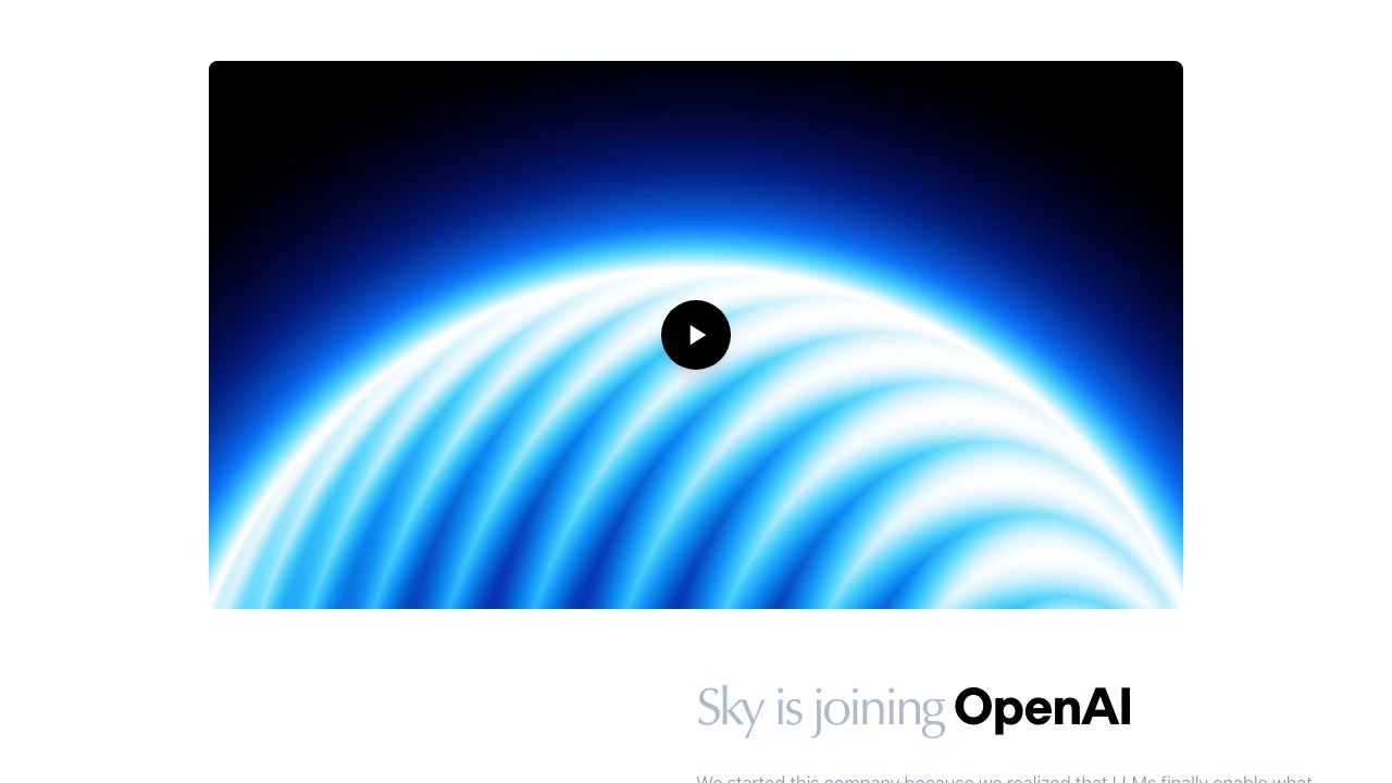 Sky 网站截图