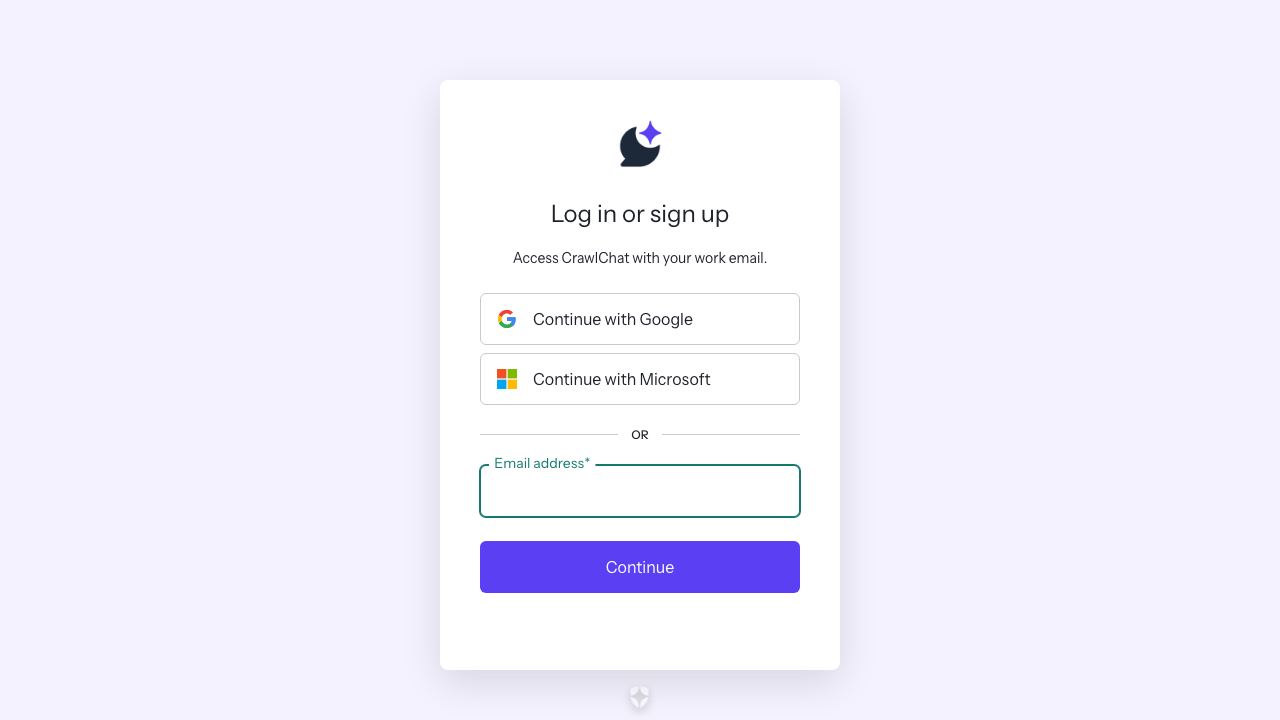 CrawlChat 网站截图