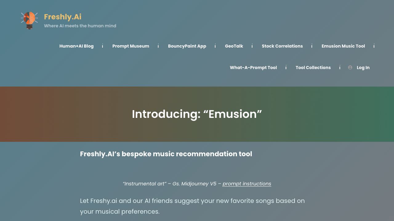 Emusion 网站截图