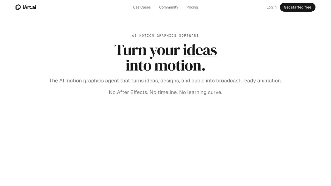 iArt.ai 网站截图