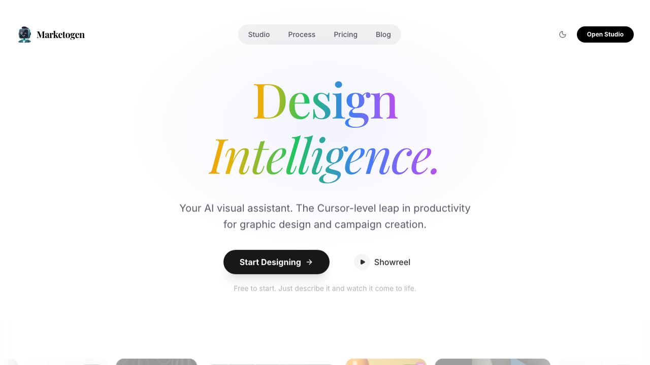 Marketogen 网站截图
