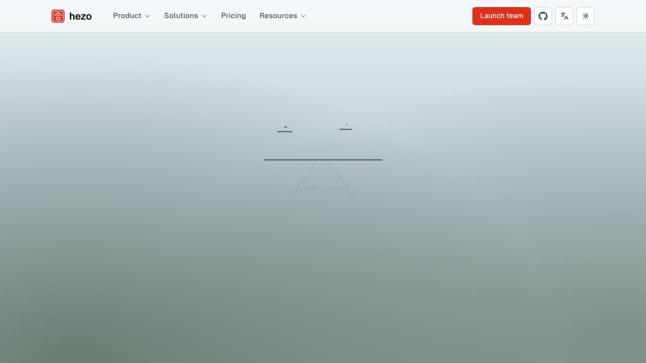 Hezo 网站截图