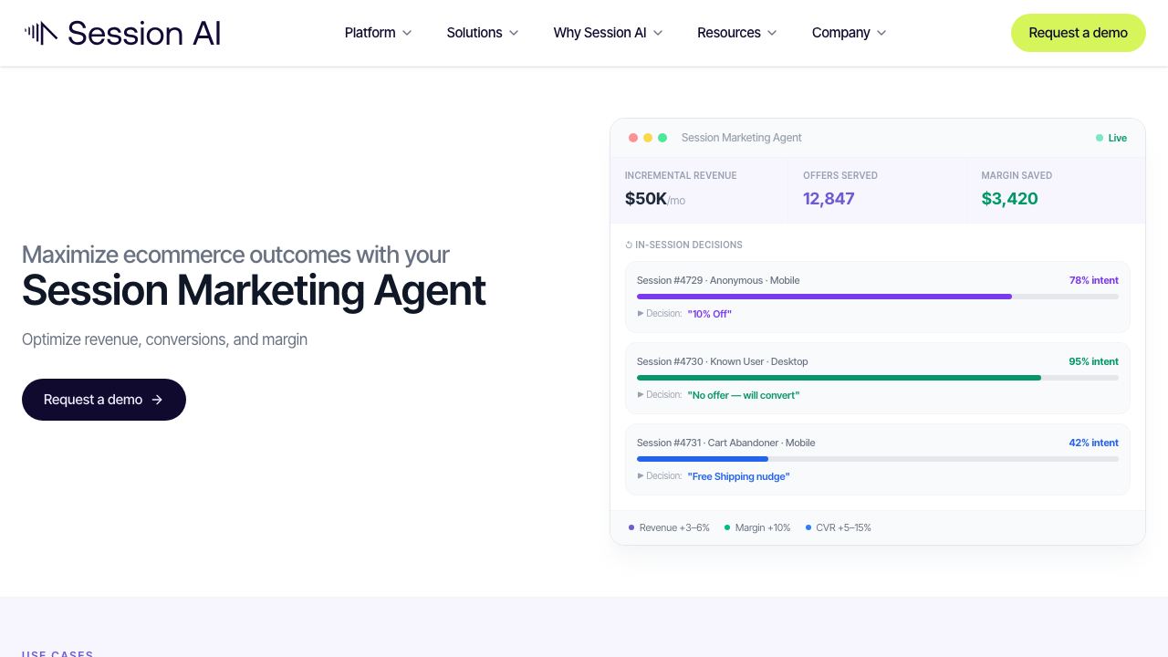 sessionai.com website screenshot
