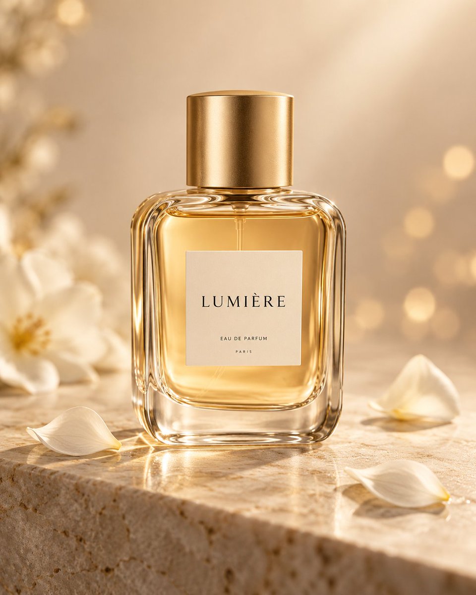 Luxury Lumière Perfume Ad