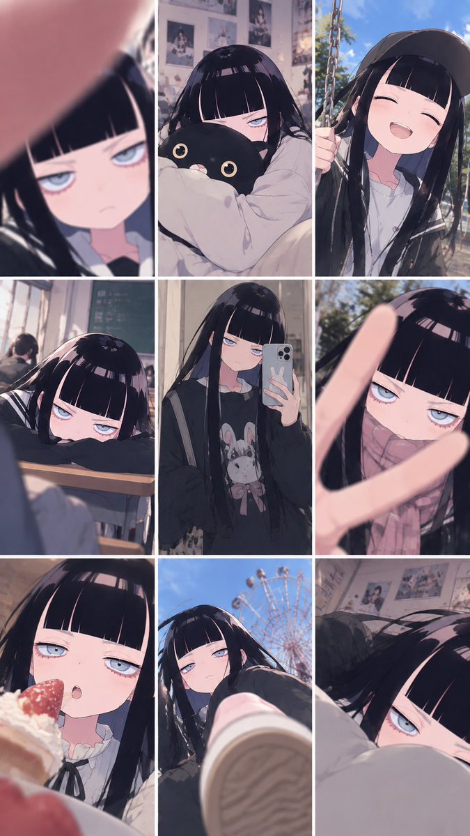 Amateur Snapshot Grid example