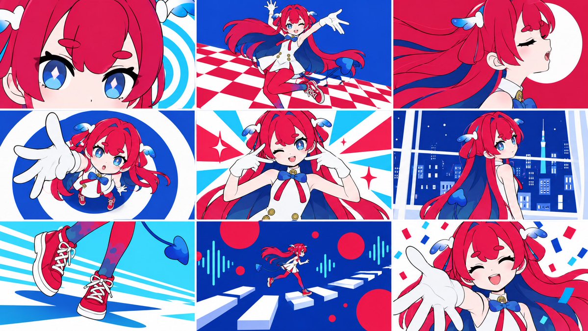 3x3 Vocaloid MV Character Cuts
