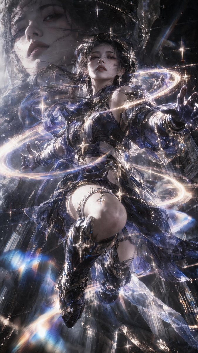 Sorceress Casting Magic